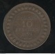 10 Centimes Tunisie 1891 A TTB+ - Colonie Française - Andere & Zonder Classificatie