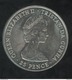 25 Pence Tristan Da Cunha - CC Queen Mother 1980 - Andere - Amerika