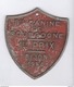 Médaille Société Canine De Bourgogne - 1er Prix - Dijon 1954 - 9 X 8 Cm - Professionali / Di Società