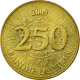 Monnaie, Lebanon, 250 Livres, 2009, TTB, Aluminum-Bronze, KM:36 - Lebanon