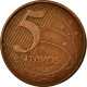 Monnaie, Brésil, 5 Centavos, 2007, TTB, Copper Plated Steel, KM:648 - Brésil