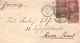 GREAT BRITAIN - LETTER 1877 LICHFIELD - HESSE/CASSEL Mi #16, 36 - Storia Postale