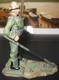 F165 FIGURINE SOLDAT DE PLOMB LEGION ETRANGERE LEGIONNAIRE DEMINEUR Du 1er REG 2004 GENIE - Soldados De Plomo