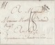 Lettre 1790 De Paris Adressée Mr Mathieu Bertrand Négociant Le Puy 43 / Cachet P De Paris + Taxe 18 - 1701-1800: Précurseurs XVIII