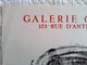 AFFICHE ANCIENNE ORIGINALE EN LITHOGRAPHIE CHAVIGNIER GALERIE CAVALERO CANNES 1964 Imprimeur LITHO PONS - Affiches