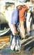 Maldives - MAL-C-31B, Man Carrying Fish, Fishery, 1/04, Used As Scan - Maldiven