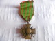 MEDAILLE FRANCAISE-CROIX DE GUERRE 14/18 UNE CITATION - Other & Unclassified