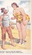 CPSM Femme Grosse Gros Fessier Maître Baigneur Baigneuse Bather Bath Humour Illustrateur J. CHAPERON N° 1009 - Chaperon, Jean