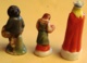 3 Santons / Lot De 3 Fèves - Santons