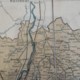 Delcampe - BELGIQUE - RARE -  Carte Géographique De La Voirie Au Pays De Liége (Entoilée - Année 1891). - Cartes Géographiques