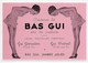 Large Format - Reproduction Advertising Card - Stockings - Bas Gui - Mode