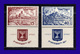 1951 - Israel - Sc. 46 - 47 - MLH - IS- 051 - Unused Stamps (with Tabs)