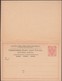 Austria 1891 - 10 + 10 H. Bosnia And Herzegovina, PS W. Reply Card, GA Correspondenz-Karte M. Antwort MiNr. P 12-II. - Sonstige & Ohne Zuordnung