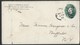 11us.Stamp Envelope 2 Cents. Passed Mail In 1893 From The City Of New York To The City Of Buffalo. - Brieven En Documenten