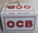 Carnet De Papier à Cigarettes "   OCB  "  Vergé Non Gommé N° 2 - Estuches Para Cigarrillos (vacios)