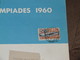 ITALIE / Rome - Document Avec 1 Timbre De 1960 - OLYMPIADES Publicité Classement Médailles N°6 De Sept - Bleu - Non Classificati