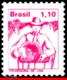 Ref. BR-1449 BRAZIL 1977 JOBS, NATIONAL PROFESSIONS,, GRAPE HARVESTER, MI# 1584, MNH 1V Sc# 1449 - Nuovi