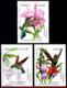 Ref. BR-2335-37 BRAZIL 1991 BIRDS, PREVENTION FOREST,ORCHIDS, , HUMMINGBIRDS, BRAPEX,MI# 2435-37, MNH 3V Sc# 2335-2337 - Unused Stamps