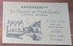 [ MORBIHAN ] Carte Publicitaire Du Restaurant “ Le Manoir De Porh-Kerio ” à Locoal-Mendon, Vers 1950. - Cartes De Visite