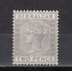 Gibraltar - Queen VICTORIA 1886 (?) MNH  - 2p GRAY (!!!???) - Gibraltar