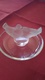 CHARMANT  ET ROMANTIQUE  BAGUIER  EN CRISTAL  LALIQUE,,  ,2 OISEAUX  SE BECOTENT - Verre & Cristal