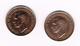 =&  GREAT BRITAIN 2 X  FARTHING  1943/44 GEORGE VI - B. 1 Farthing