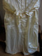 Vintage - Peignoir Robe De Chambre Longue Tissu Satiné Jaune Caroline Kessler Collection - Autres & Non Classés