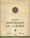 REVUE HISTORIQUE DE L' ARMEE 1948 + Sommaire - 1900 - 1949