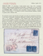 Österreich: 1850: Brief Aus Triest Vom 26. Januar 1858, Frankiert 3 Kreuzer Orange Und 6 Kreuzer Bra - Other & Unclassified