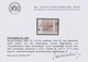 Österreich: 1850, 6 Kreuzer Rosabraun, Handpapier Type I B, Linkes Randstück (8,5 Mm), Rechts Mit Gr - Andere & Zonder Classificatie