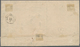 Österreich: 1850, 6 Kreuzer Rostbraun, Handpapier Type I C, Untere Hälfte Einer Waagerecht Halbierte - Andere & Zonder Classificatie