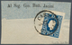 Österreich: 1858, (1,05 Kreuzer/Soldi) Tiefdunkelblau Zeitungsmarke, Type I, Allseits Breitrandig, F - Other & Unclassified