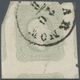 Österreich: 1861, (1,05 Kreuzer) Hellgrau Zeitungsmarke, Oben Vollrandig, An Den übrigen 3 Seiten Ri - Sonstige & Ohne Zuordnung