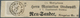 Österreich: 1861, (1,05 Kreuzer) Grauviolett Zeitungsmarke, Prägefrisch, Allseits Voll- Bis überrand - Other & Unclassified