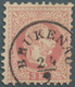 Österreich: 1867, 3 Kreuzer Rot, Der Berühmte FARBFEHLDRUCK Rot Statt Grün, Ganz Ideal Entwertet Mit - Other & Unclassified