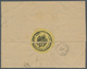Österreich: 1863, 15 Kr Braun, Grober Druck, Tarifgerecht Auf Vollständigem Telegramm Von INNSBRUCK - Other & Unclassified