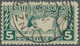 Österreich: 1917, Eilmarken 5 H. Schwärzlichopalgrün, Beide Linienmischzähnungen 11½:12½ Und 12½:11½ - Sonstige & Ohne Zuordnung