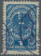 Österreich: 1919/1920, Freimarken, 1 Kr. Schwärzlichultramarin, Sauber Gestempeltes Bedarfsstück, Si - Other & Unclassified