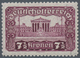 Delcampe - Österreich: 1919/1921, Freimarken "Parlamentsgebäude", Alle Acht Werte In Linienzähnung 11½, Postfri - Sonstige & Ohne Zuordnung