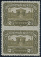 Delcampe - Österreich: 1919, Freimarken "Parlamentsgebäude", Zusammenstellung Von 44 Teilgezähnten Einheiten Mi - Sonstige & Ohne Zuordnung