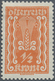 Österreich: 1922, Freimarken, 1½ Kr., Sieben Verschiedene Farbproben In Abweichenden Farben Und Mit - Sonstige & Ohne Zuordnung