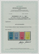 Delcampe - Österreich: 1922, Freimarken, 7½ Kr., Vier Verschiedene Farbproben In Abweichenden Farben Und Mit Li - Other & Unclassified