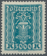 Österreich: 1922. Freimarken Landwirtschaft, Gewerbe, Industrie. 4 Werte Zu 10 Kronen, 3 Werte Zu 50 - Other & Unclassified