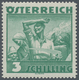 Delcampe - Österreich: 1934, Freimarken "Trachten", 3 Sch. "Ländliche Arbeit", Acht Gezähnte Buchdruck-Probedru - Sonstige & Ohne Zuordnung
