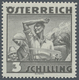 Delcampe - Österreich: 1934, Freimarken "Trachten", 3 Sch. "Ländliche Arbeit", Acht Gezähnte Buchdruck-Probedru - Other & Unclassified