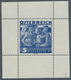 Delcampe - Österreich: 1934, Freimarken "Trachten", 5 Sch. "Städtische Arbeit", Sieben Gezähnte Buchdruck-Probe - Sonstige & Ohne Zuordnung