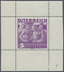 Delcampe - Österreich: 1934, Freimarken "Trachten", 5 Sch. "Städtische Arbeit", Sieben Gezähnte Buchdruck-Probe - Other & Unclassified