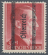 Österreich: 1945, Grazer Aufdruck, 1 RM Bis 5 RM, Komplette Serie Mit Magerem Aufdruck, Postfrisch, - Autres & Non Classés
