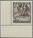 Delcampe - Österreich: 1946, 5 G + 3 G Und 12 G + 12 G BLITZ/TOTENMASKE, 4 Komplette Serien Der Unverausgabten - Other & Unclassified