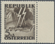 Österreich: 1946, Antifaschistische Austellung "Niemals Vergessen", Die Beiden Unverausgabten Werte - Autres & Non Classés